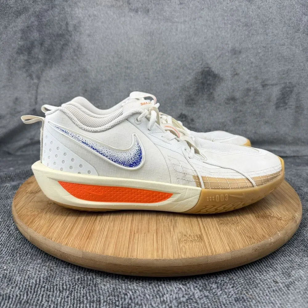 Nike Prototype Shoes Youth Size 7Y White Orange Basketball Sneakers HM0271-100